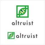 tacit_D (tacit_D)さんの遺伝子検査キット販売の屋号「altruist」のロゴデザインへの提案