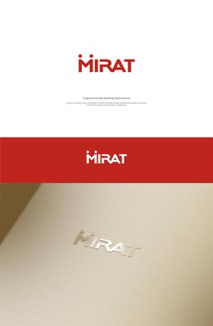 はなのゆめ (tokkebi)さんのWEBサービス 「MIRAT」の ロゴへの提案