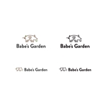 BUTTER GRAPHICS (tsukasa110)さんのエクステリア、外構工事店のショップ名「Babe’sGarden」ロゴへの提案