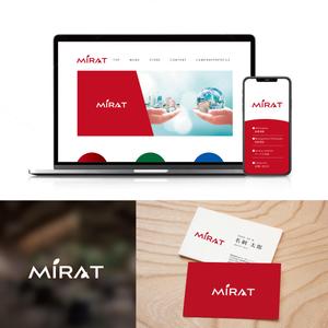 nico design room (momoshi)さんのWEBサービス 「MIRAT」の ロゴへの提案