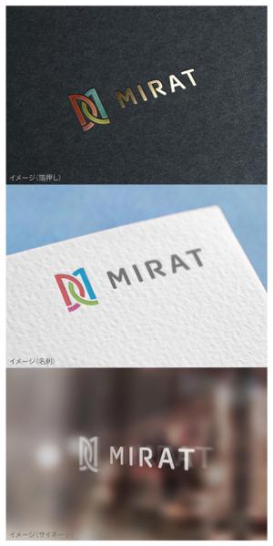 mogu ai (moguai)さんのWEBサービス 「MIRAT」の ロゴへの提案