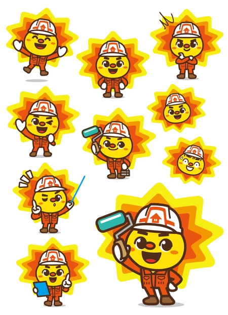 tell_mokichi (tell_mokichi)さんの太陽をモチーフにしたキャラクター募集への提案