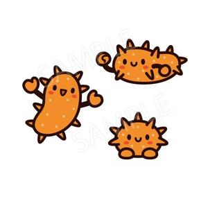植村 晃子 (pepper13)さんのナマコのキャラクターへの提案