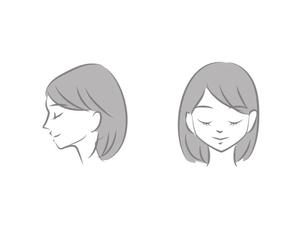 こばやし (kbys_lan)さんの「医療脱毛クリニック」の女性のイラストへの提案
