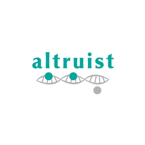 BEAR'S DESIGN (it-bear)さんの遺伝子検査キット販売の屋号「altruist」のロゴデザインへの提案