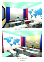 Kazumi.Y (intinten)さんのインターナショナルスクールの教室のデザインへの提案