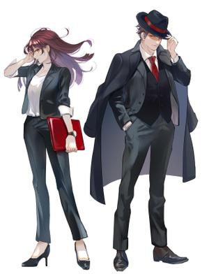 Yuriri (Yuriri)さんの探偵事務所のサイト等に使用するキャラ作成への提案