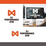 angie design (angie)さんのパーソナルトレーニングジム「KJ PERFORMANCE GYM」のロゴへの提案