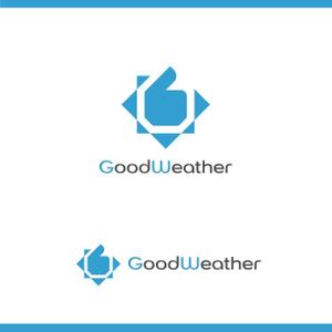 Q (qtoon)さんのWebメディアの企画・運営をメイン事業とする会社「株式会社GoodWeather」のロゴ制作への提案