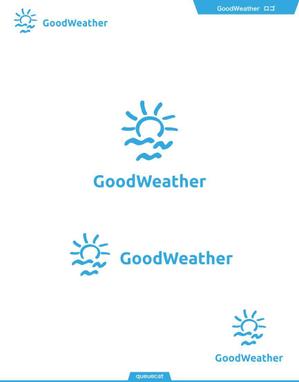 queuecat (queuecat)さんのWebメディアの企画・運営をメイン事業とする会社「株式会社GoodWeather」のロゴ制作への提案