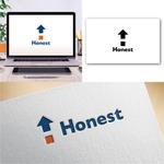 Hi-Design (hirokips)さんの成田市で展開するHonestのロゴへの提案