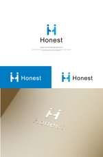 はなのゆめ (tokkebi)さんの成田市で展開するHonestのロゴへの提案