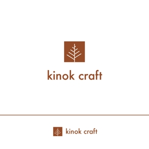 RGM.DESIGN (rgm_m)さんの木の素材を中心とした販売サイト kinok craft のロゴへの提案