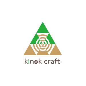 chianjyu (chianjyu)さんの木の素材を中心とした販売サイト kinok craft のロゴへの提案