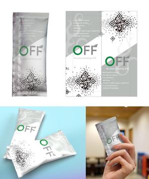 MajiQ（マジック） (MajiQ)さんのCBDアロマゼリー「Off」のフィルムパッケージデザインへの提案
