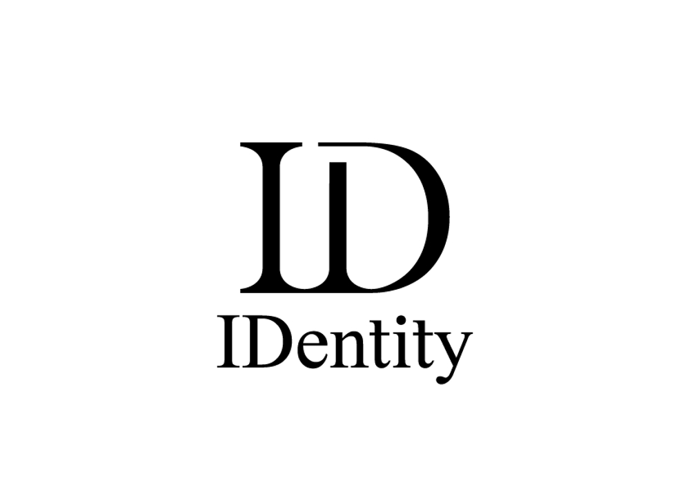 グローバルな高級アパレルブランド「IDentity」のブランドロゴ