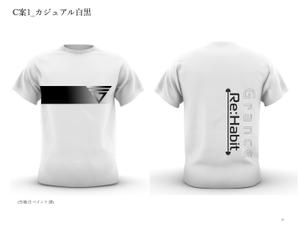 MA+OI ()さんのトレーニングジムのスタッフＴシャツのデザインへの提案