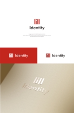 はなのゆめ (tokkebi)さんのグローバルな高級アパレルブランド「IDentity」のブランドロゴへの提案