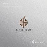 doremi (doremidesign)さんの木の素材を中心とした販売サイト kinok craft のロゴへの提案