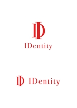 ing (ryoichi_design)さんのグローバルな高級アパレルブランド「IDentity」のブランドロゴへの提案