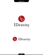 queuecat (queuecat)さんのグローバルな高級アパレルブランド「IDentity」のブランドロゴへの提案
