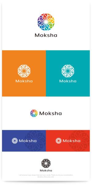 plus color (plus_color)さんの整体院・接骨院等健康関連事業運営会社「株式会社 Moksha」のロゴへの提案