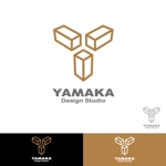 小島デザイン事務所 (kojideins2)さんの住宅･中大規模建築物の設計事務所「YAMAKA　デザインスタジオ」のロゴへの提案