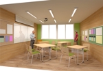 ISHIKURA DESIGN (i_design1)さんのインターナショナルスクールの教室のデザインへの提案
