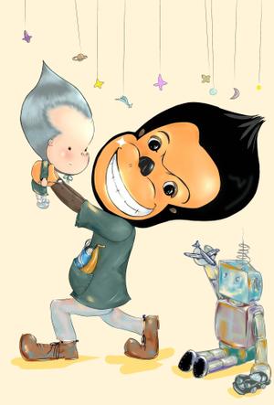 オフィス・タカヒロ (office_takahiro)さんの小児歯科のキャラクター　「ゴリラのイラスト」　への提案