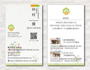 SUPLEY_ad (ad_infinity007)さんの名刺デザイン障害者グループホーム新規事業への提案