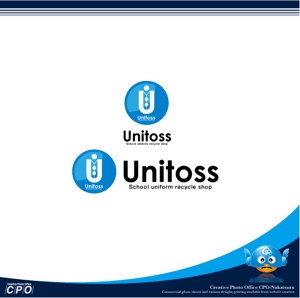 中津留　正倫 (cpo_mn)さんの学校制服のリサイクルショップ「Unitoss」のロゴへの提案