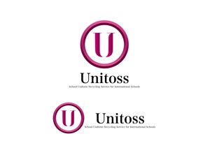 tukasagumiさんの学校制服のリサイクルショップ「Unitoss」のロゴへの提案