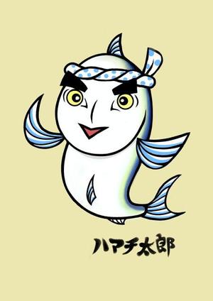 イラストレーター (EijiYasumori)さんのハマチのキャラクターデザインへの提案