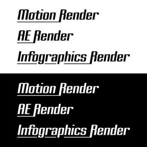 j-design (j-design)さんのオンラインスクール「MotionRender」他3種類のロゴ作成への提案