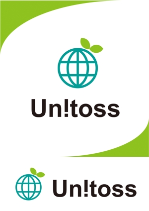 kitami723 (misakixxx03)さんの学校制服のリサイクルショップ「Unitoss」のロゴへの提案