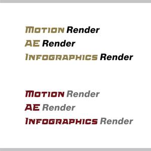 SSH Design (s-s-h)さんのオンラインスクール「MotionRender」他3種類のロゴ作成への提案