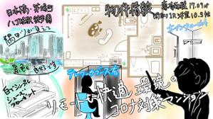 yuu--ga (yuu--ga)さんの手書き風「間取り図（レイアウトイメージ）のイラスト」作成への提案