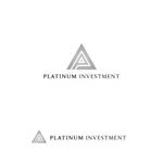 P Design (DesignStudio)さんの投資会社「PLATINUM INVESTMENT」のロゴ制作依頼への提案