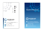 mizuno5218 (mizuno5218)さんの合同会社ミリアドの名刺への提案