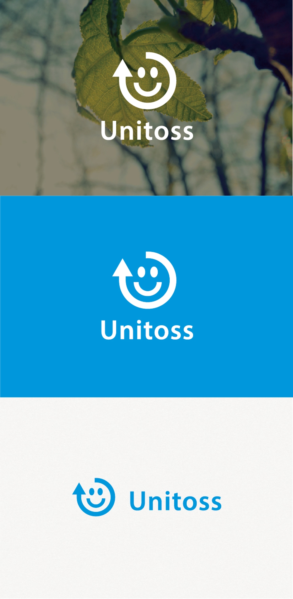 学校制服のリサイクルショップ「Unitoss」のロゴ