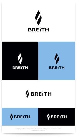 PLUS COLOR (plus_color)さんのパーソナルトレーニングジム「BREITH」のロゴへの提案