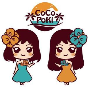 さくらかおり (sakurakaori)さんのハワイを感じられる双子のキャラクターデザインへの提案
