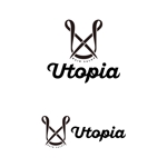 kropsworkshop (krops)さんのヘアサロン　U-topiaのロゴへの提案