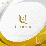 landscape (landscape)さんのヘアサロン　U-topiaのロゴへの提案