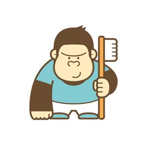 cheo (nrg45153_co)さんの小児歯科のキャラクター　「ゴリラのイラスト」　への提案
