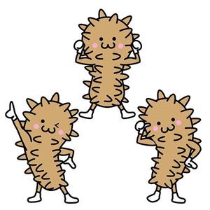 ISSOKU (kazunori131)さんのナマコのキャラクターへの提案