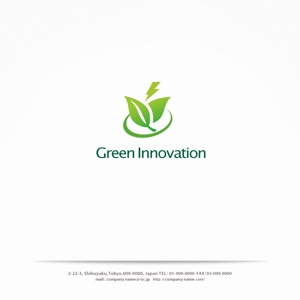 H-Design (yahhidy)さんの再生エネルギー売電事業と農業事業「グリーンイノベーション」のロゴへの提案