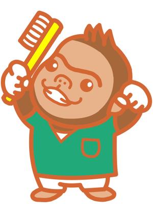 しみしみ (itimatu5label)さんの小児歯科のキャラクター　「ゴリラのイラスト」　への提案