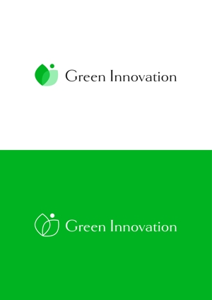 ing (ryoichi_design)さんの再生エネルギー売電事業と農業事業「グリーンイノベーション」のロゴへの提案