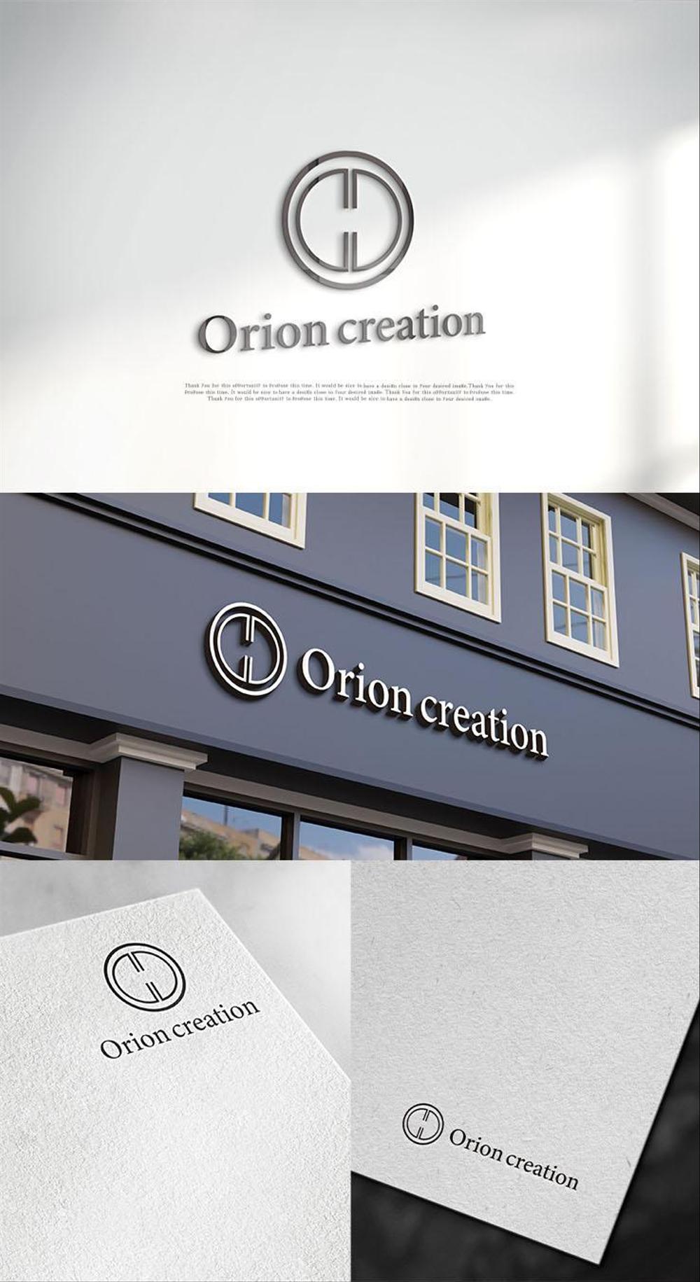 Orion creationという会社のシンボルマーク